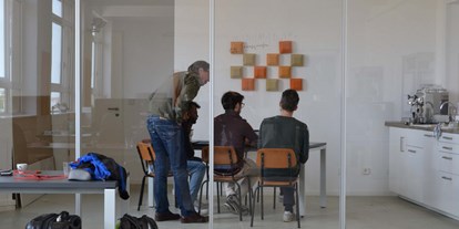 Coworking Spaces - Berlin - Besprechungsraum, Küche & Kaffeemschine - Bürogemeinschaft cwrkng