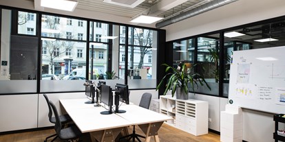 Coworking Spaces - feste Arbeitsplätze vorhanden - Berlin - Unsere Büroräume bieten genügend Platz und Ruhe für konzentriertes und produktives arbeiten!
 - MOA Work