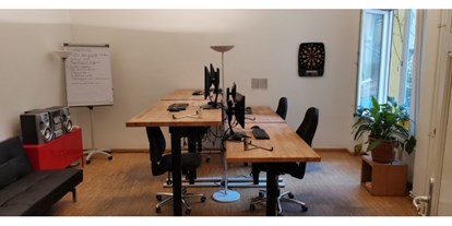 Coworking Spaces - feste Arbeitsplätze vorhanden - Berlin - Hinterer Büroraum - Co Neue 21