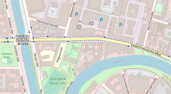 Coworking Space auf Satellitenbild