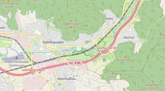 Coworking space on map