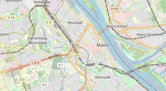 Coworking space on map