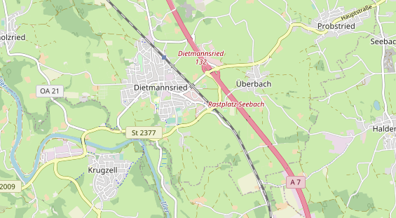 Coworking space on map