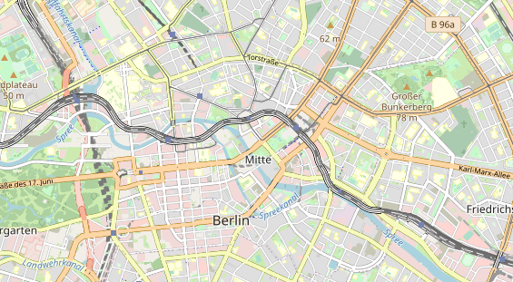 Coworking Space auf Karte