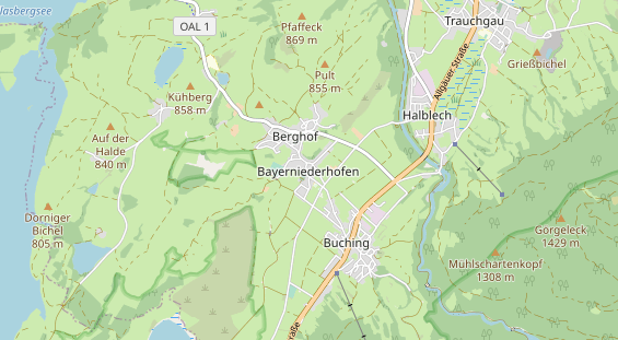 Coworking Space auf Karte