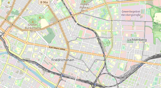 Coworking Space auf Karte