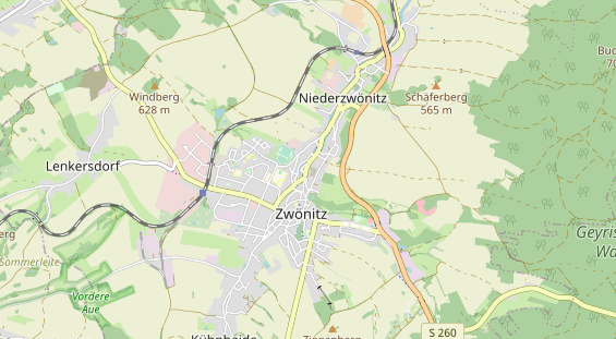 Coworking Space auf Karte