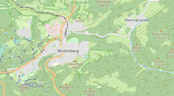 Coworking space on map