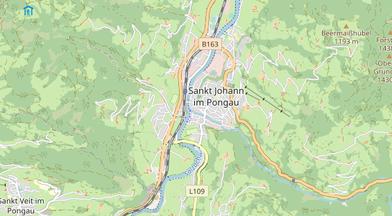 Coworking space on map