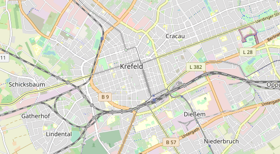 Coworking space on map