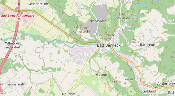 Coworking space on map