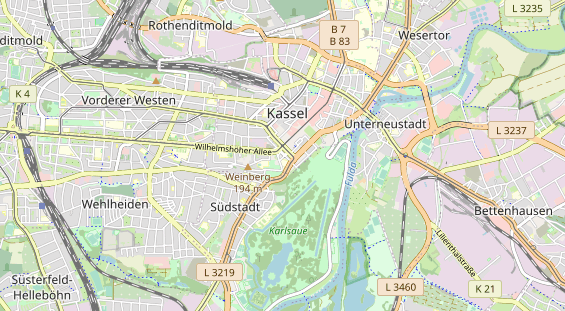 Coworking space on map