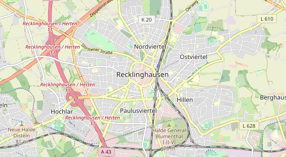 Coworking space on map