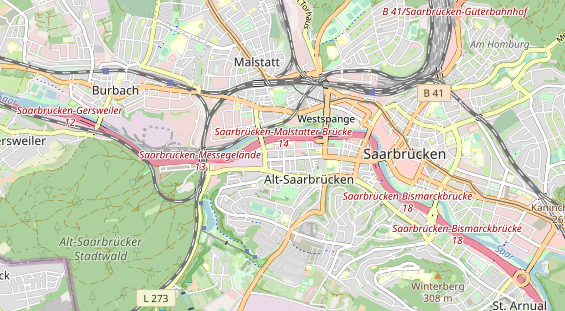 Coworking Space auf Karte