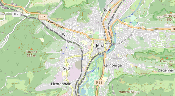 Coworking space on map