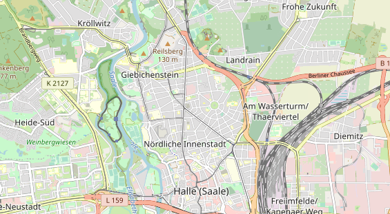 Coworking space on map