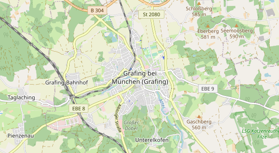 Coworking Space auf Karte