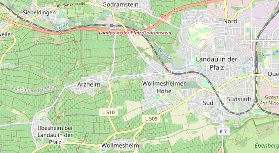 Coworking space on map