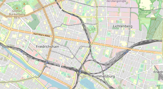 Coworking space on map