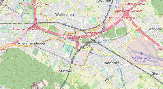 Coworking space on map