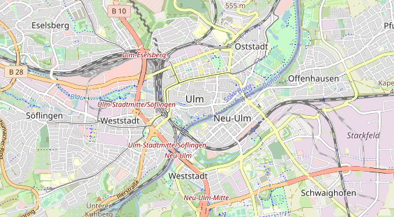 Coworking space on map