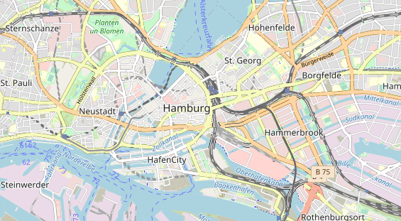 Coworking space on map