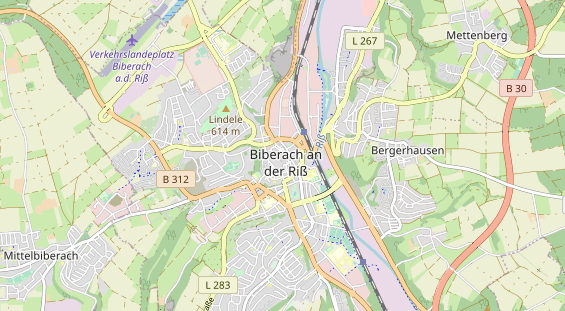 Coworking space on map