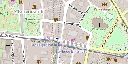 Coworking Space auf Satellitenbild
