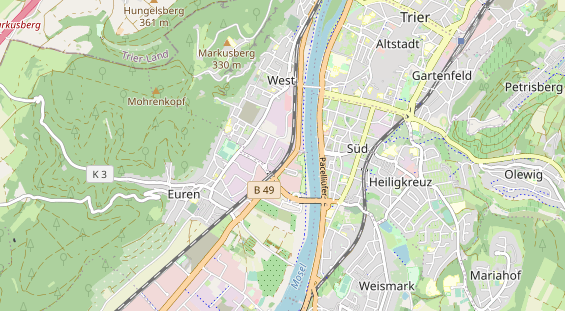 Coworking Space auf Karte