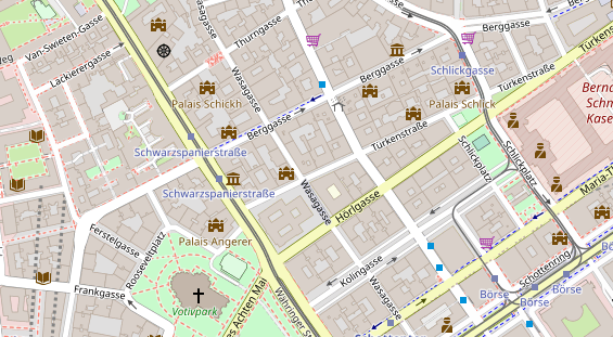 Coworking Space auf Satellitenbild