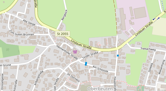 Coworking space auf Karte