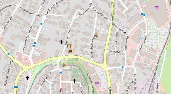 Coworking space auf Karte