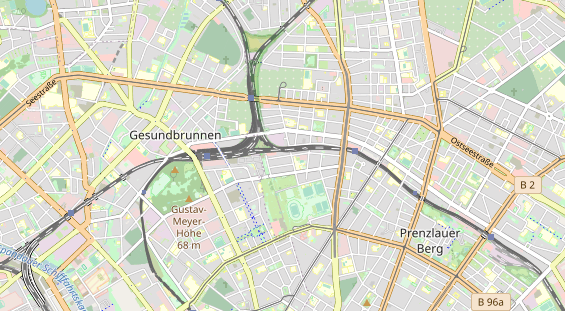 Coworking space on map