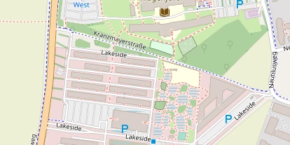 Coworking Space auf Satellitenbild