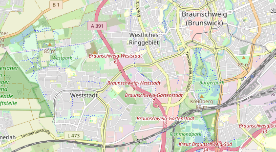 Coworking space on map