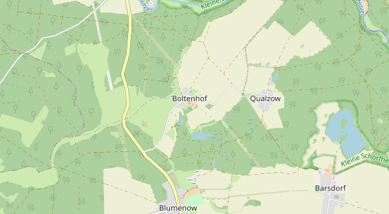 Coworking space on map