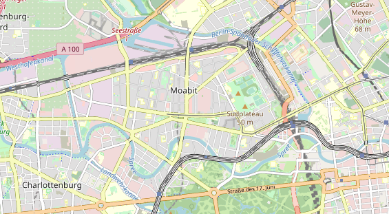 Coworking space on map