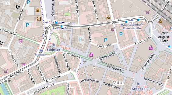 Coworking Space auf Karte