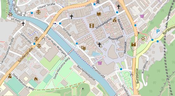 Coworking Space auf Satellitenbild