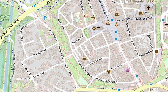 Coworking Space auf Satellitenbild