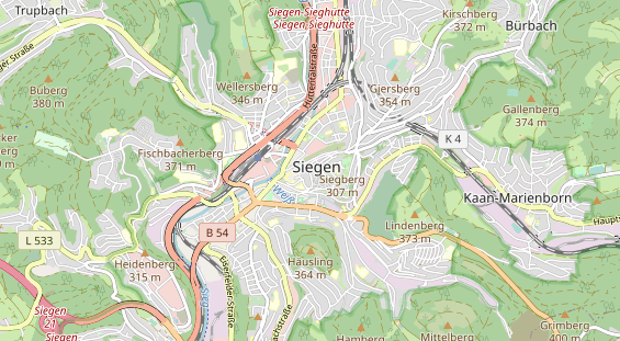 Coworking space on map