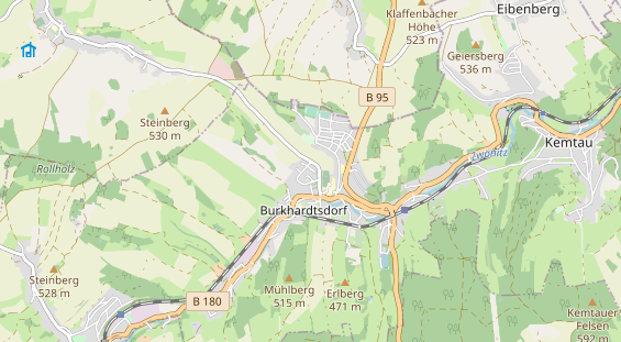 Coworking Space auf Karte