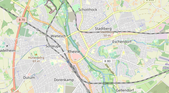 Coworking space on map