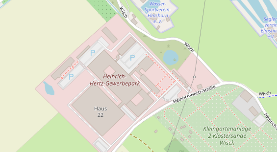 Coworking Space auf Satellitenbild