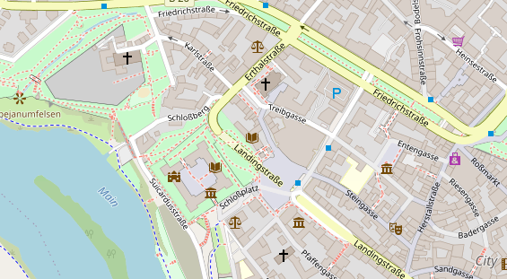 Coworking Space auf Satellitenbild