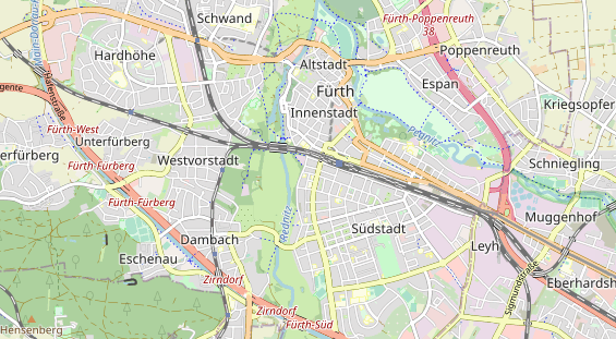 Coworking space on map