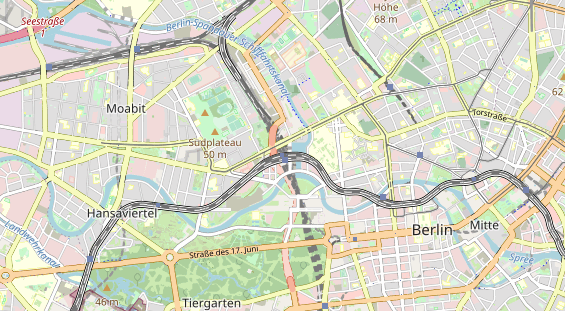 Coworking space on map