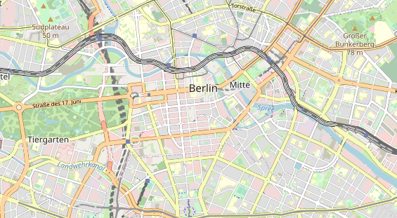 Coworking space on map