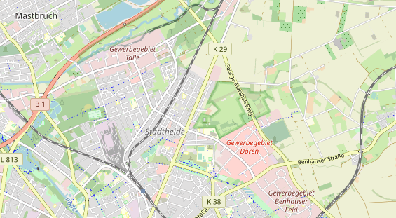 Coworking space on map