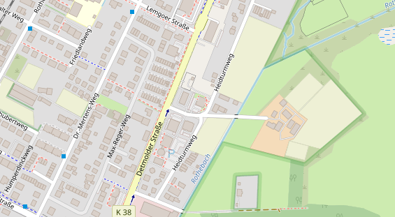 Coworking space auf Karte